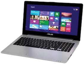 Asus Vivobooks (S551LB-CJ289H) (Core i5/4 GBDDR3/1 TB/39.62 cm (15.6)/Win 8.1/2 GBDDR3/Touch) (Silver)
