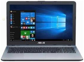 Asus X541NA-GO125T (Pentium Quad Core/4 GB/1 TB/39.6 cm (15.6)/Windows 10) Silver Laptop