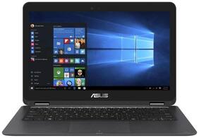 Asus Zenbook Notebook (UX360CA-C4080T/90NB0BA2-M03310/Core M (6th Gen)/4 GB//Windows 10) (Grey)