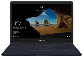 Asus ZenBook 13 Core i7-8th Gen (8 GB/512 GB SSD/(33.78 cm (13.3 inch)/Windows 10 Home) UX331UAL-EG031T Thin and Light Laptop (Deep Dive Blue  1.6 kg)