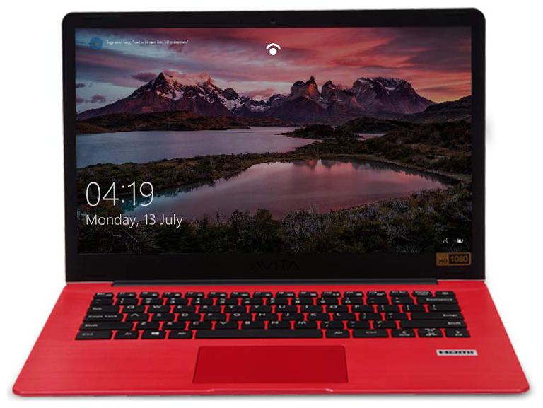 

AVITA PURA NS14A6IND541-SRGYB 14-inch Laptop (AMD A9-9420E 8GB 256GB SSD FHD Display Windows 10 Home in S mode AMD Radeon R5 Graphics) Sugar Red
