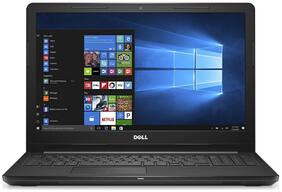 Dell Inspiron 15-3567 Laptop (Intel Core i3 (6th Gen)/4GB RAM/1 TB HDD/ 15.6 (39.62 cm)/Windows 10) (Black) with MS Office Home & Student 2016