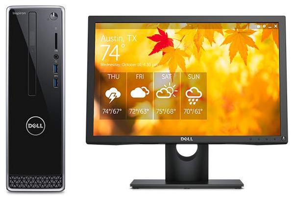

Dell Inspiron 3471 9th Gen Intel Core i3 Desktop (4GB RAM 1TB HDD Ubuntu WiFi Bluetooth) (Desktop with Dell E2016HV 19 5 inch Monitor)