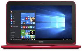 Dell Inspiron 3162 Notebook (Z569106HIN9) (Pentium Quad Core (3rd Gen)(4 GB/500 GB HDD/29.46 cm (11.6)/Windows 10) (Red)