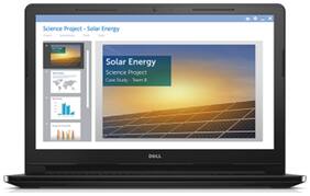 Dell Inspiron 15 3558 (Z565170SIN9) (Core i3 (5th Gen)/4 GB/1 TB/39.62 cm (15.6)/Windows 10 Home With Office Home And Student 2016/2 GB Graphic Card) (Black)