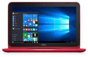 Dell Inspiron 3162 Notebook (Z569106HIN9) (Pentium Quad Core (3rd Gen)(4 GB/500 GB HDD/29.46 cm (11.6)/Windows 10) (Red)