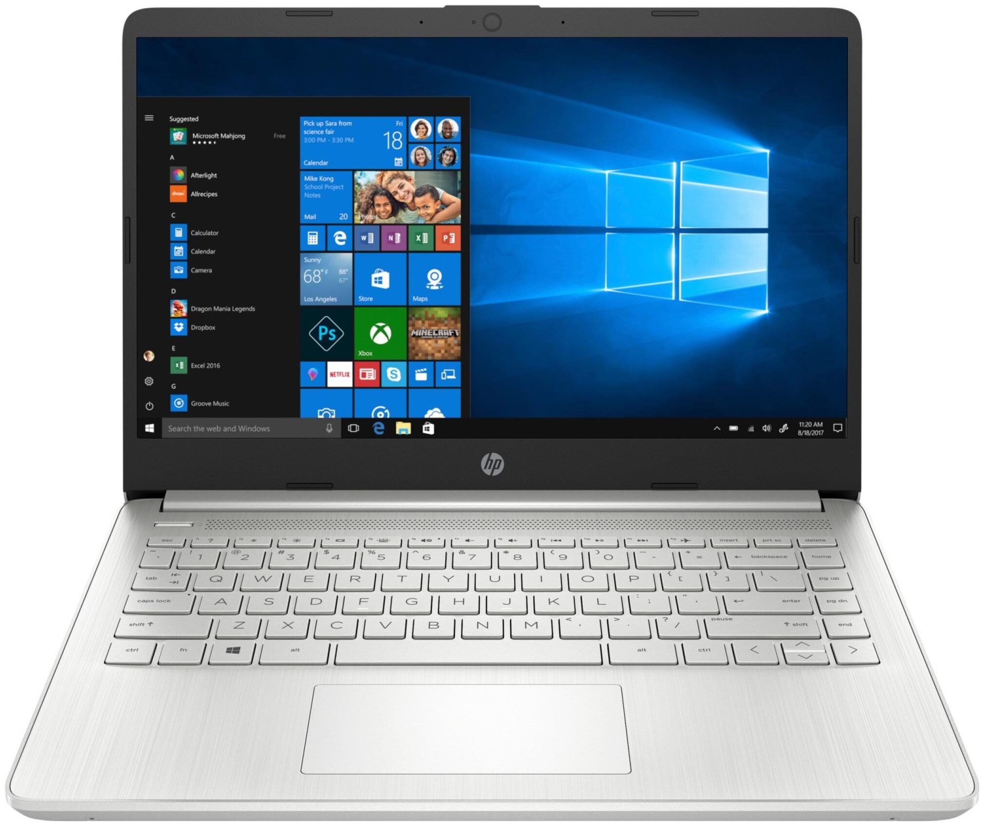 

HP 14s (Intel Core i3- 10th Gen 8 GB RAM 512 GB SSD 35 56 cm (14 inch) Windows 10) DR1008TU (Natural Silver 1 46 kg)