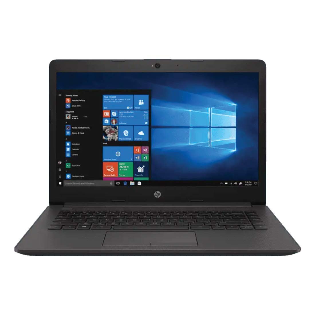 

HP 240 G7 Laptop 1S5F1PA ACJ (10th Gen Intel Core i3-1005G1 4 GB RAM 1TB HDD 14 0 inch DOS Intel UHD Graphics 1 52 kg) Dark Ash Silver