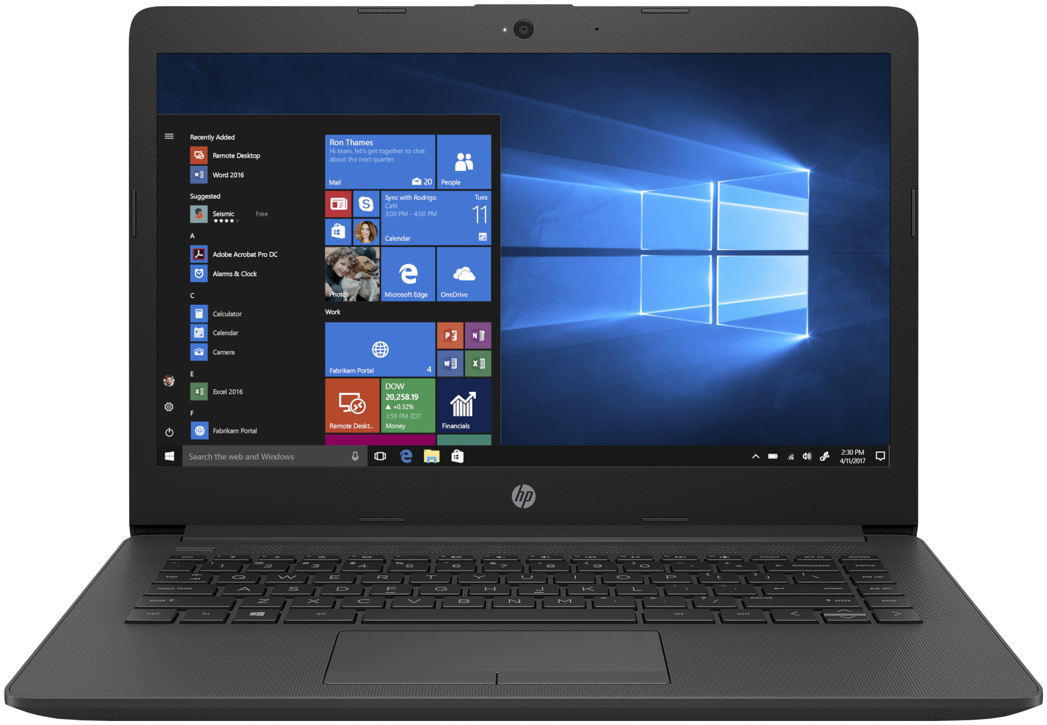 

HP 245 G7 Laptop 2D8C6PA (AMD Ryzen 3-3300U 4GB Ram 1TB HDD 14 0 inch HD Windows-10 AMD Radeon Vega 6 Graphics Dark Ash Silver 1 52Kg)