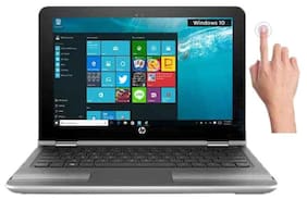 HP Pavilion X360-11-U052TU Notebook Intel Pentium Quad Core 4 GB/500 GB/29.46cm (11.6) Windows 10 (Silver)