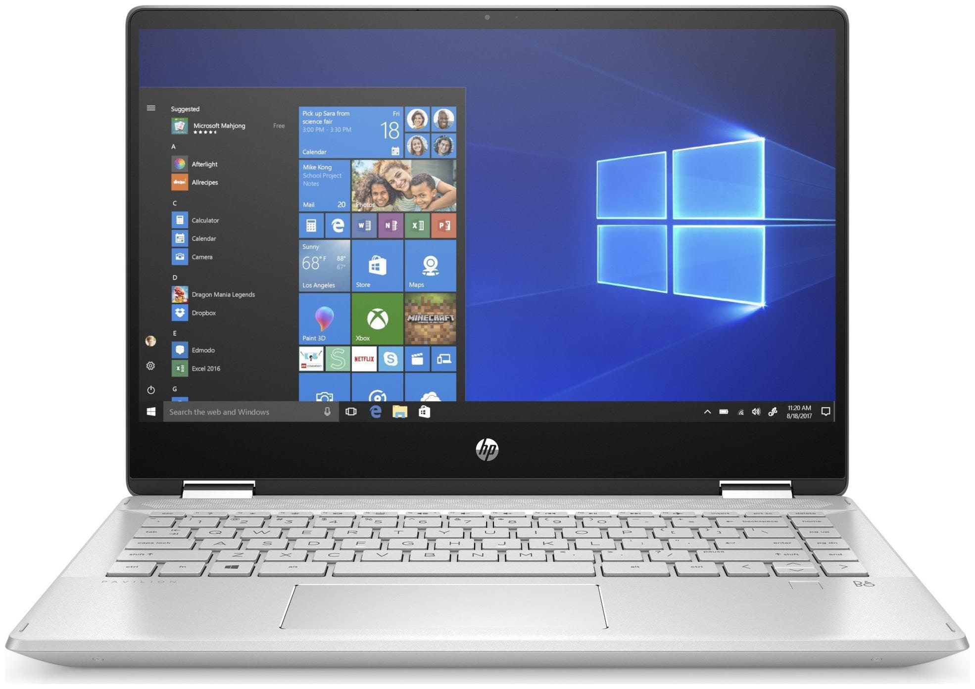 

HP Pavilion x360 (Intel Core i5-10th Gen 8 GB 512 GB SSD 39 62 cm (14 inch) Windows 10 Home MS Office) 14-dh1179TU 2 in 1 Laptop (Mineral Silver 1 58 kg)