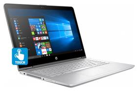 HP Pavilion x360 (Core i3 - 7th Gen/4GB/ 1 TB / 35.56 cm (14 Inch) FHD/Windows 10/ 2 GB MX130 Gfx)14-ba151tx Thin & Light Convertible Laptop (Mineral Silver  1.68 Kg)