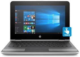 HP Pavilion x360 11-u005tu (2 in 1) (W0J55PA) (Core i3 (6th Gen)/4 GB/29.46 cm (11.6)/Windows 10 Home/ (Silver)