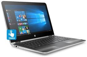 HP Pavilion x360 13-u131tu (Z4Q49PA) (Core i3 (7th Gen)/4 GB/1 TB/13.3/Windows 10 Home) (Silver)with MS Office Home & Student