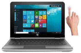 HP Pavilion X360-11-U052TU Notebook Intel Pentium Quad Core 4 GB/500 GB/29.46cm (11.6") Windows 10 (Silver)