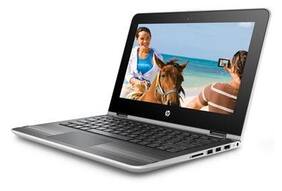 HP Pavilion x360 11-u107tu (Z4Q48PA) (Core i3 (7th Gen)/4 GB/500 GB/15.6 (39.62 cm)/Windows 10 Home) (Silver)with MS Office Home & Student