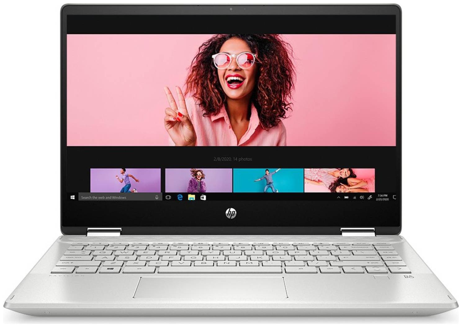 

HP Pavilion x360 Core i7 11th Gen - (8 GB 512 GB SSD Windows 10 Home) 14-dw1040TU 2 in 1 Laptop (14 inch Natural Silver 1 61 kg With MS Office)