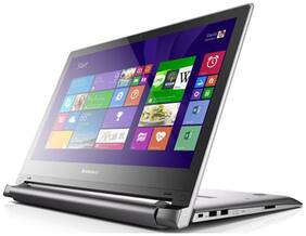 Lenovo Flex 2-14D Notebook (APU Quad Core A6/ 4GB/ 500GB 8GB SSD/ Win8.1) (59-427873) (Black)