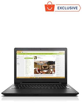Lenovo Notepad 110-15IBR 80T700K9IH (Intel Pentium Quad Core/4 GB/ 500 GB HDD/ 15.6" (39.6 cm)/ Windows 10) (Black Texture)