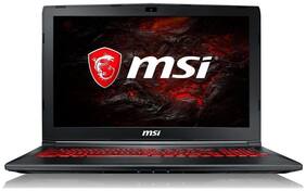 MSI Gaming GL62M 7RDX-2069XIN 15.6-inch Laptop (7th Gen Core i7-7700HQ/8GB/1TB/DOS/GeForce GTX 1050, 4GB Graphics), Black