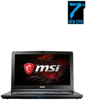 MSI GL62-7RDX (Core i7-7700HQ/8GB DDR4/1TB HDD/4GB Nvidia GTX1050/15.6 FullHD/Windows 10/2Yrs Warranty) (Black)