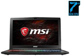 MSI GP62MVR-7RFX (Intel Core i7-7700HQ (7th Gen)/8GB RAM/1TB HDD+128GB SDD/Windows 10/ 3GB GTX1060 Graphics/2 Yrs) (Black)