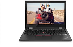 Voucher For Lenovo ThinkPad X 380 Yoga (Core i7 - 8th Gen/8 GB RAM/512 GB SSD/13.3 Inch FHD/Touchscreen/Windows 10 Pro/Fingerprint Sensor/Thunderbolt port) 20LHS06W00 Convertible Laptop (Black 1.4 Kg)