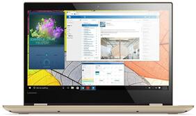 Voucher For Lenovo Yoga 520 Intel Core i3 8th Gen 14-inch Full HD 2-in-1 Touchscreen Laptop (4GB RAM/1TB HDD/Windows 10 Home/MS Office H&S 2016/2GB Nvidia Graphics) 81C800M1IN (Gold Metallic 1.7kg)