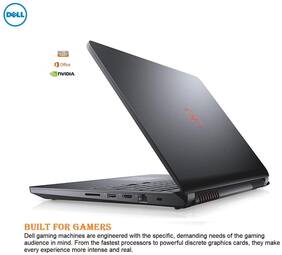 Voucher For Dell Inspiron Gaming 5577 (Core i5 (7th Gen)/8GB/128GB SSD + 1TB HDD/15.6(Full HD)/Windows 10 + MS Office/4GB GDDR5 NVIDIA GeForce GTX 1050/Red Backlit KB) (Black)