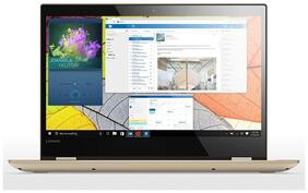 Voucher For Lenovo Yoga 520 Intel Core i3 8th Gen 14-inch Full HD 2-in-1 Touchscreen Laptop (4GB RAM/1TB HDD/Windows 10 Home) 81C800KGIN (Gold Metallic 1.7kg)