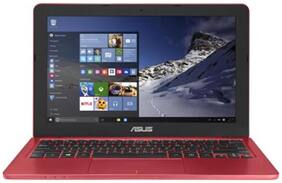 Voucher For Asus EeeBook (90NL0054-M02840) (E202SA-FD0011T) (Celeron Dual Core/2 GB/500 GB/29.46 cm (11.6)/Windows 10) (Red)