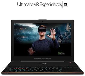 Voucher For Asus ROG Zephyrus-World's Slimmest laptop GX501GI-EI004T (Intel Core i7-8750H/24GB DDR4 RAM/1TB PCIE SSD/15.6 Full HD 144Hz/Nvidia GeForce GTX1080 GDDR5 8GB/VR Ready/ Windows 10) Black