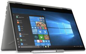 Voucher For HP Pavilion x360 Convertible 14 CD Series 2018(Core i5 (8th Gen)/ 8GB/ 1TB/Integrated Graphics/14/ Windows 10/MS Office Home & Student 2016) cd0080TU (Natural Silver 1.59 kg)