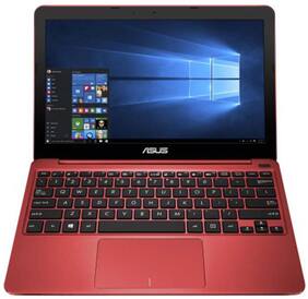 Voucher For ASUS X205TA-FD0077TS (Intel Atom Quad Core/2 GB/32 GB EMMC HDD/29.4 cm (11.6)/Windows 10) (90NL0734-M07750) (Red)
