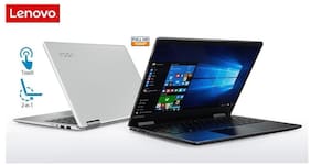 Voucher For Lenovo Yoga 710 (80V40095IH) (2 in 1) (Core i5 -7th Gen /4 GB RAM/256 GB SSD/35.56 cm (14)/Win 10+MS office home & student 2016) Silver)