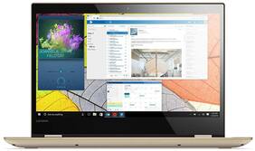 Voucher For Lenovo Yoga 520 (Core i3-8130U/ 8th Gen / 4GB RAM/ 1TB HDD / 35.56 cm (14 inch) FHD IPS TOUCH / Windows-10/ MS-OFFICE H&S 2016/ INTEGRATED GRAPHICS) 81C800N6IN ( Gold Metallic 2.48 Kg)