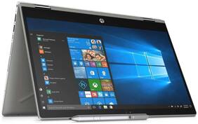 Voucher For HP Pavilion x360 (Core i3 -8th Gen/4 GB/1TB/8 GB/14 Inch/Windows 10 (Microsoft Office H&S) 14-CD0050TU Convertible Laptop (Natural Silver)