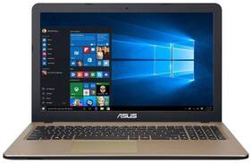 Voucher For Asus Vivobook X540BA (APU Dual Core A6/ 4 GB RAM/ 1 TB HDD/ 15.6 Inch/ Windows 10 Home) X540BA-GQ119T Thin & Light Laptop (Chocolate Black 1.8 kg)