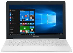 Voucher For Asus EeeBook Celeron Dual Core - (2 GB/32 GB EMMC Storage/Windows 10 Home) E203NA-FD020T Laptop (11.6 inch White 0.98 kg)
