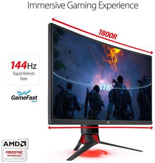 Buy Asus Xg27vq 27 68 58cm Gaming Curved Led Monitor Online At Low Prices In India Paytmmall Com