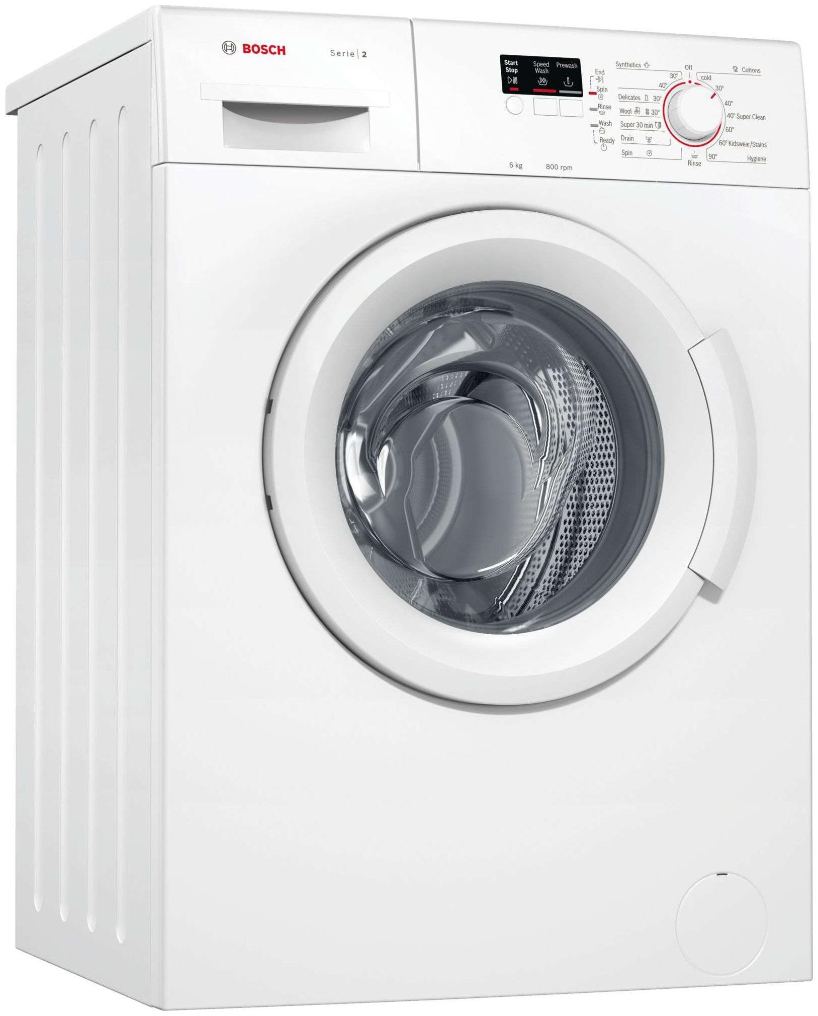

Bosch 6 kg Fully Automatic Front Load Washing machine - WAB16061IN White