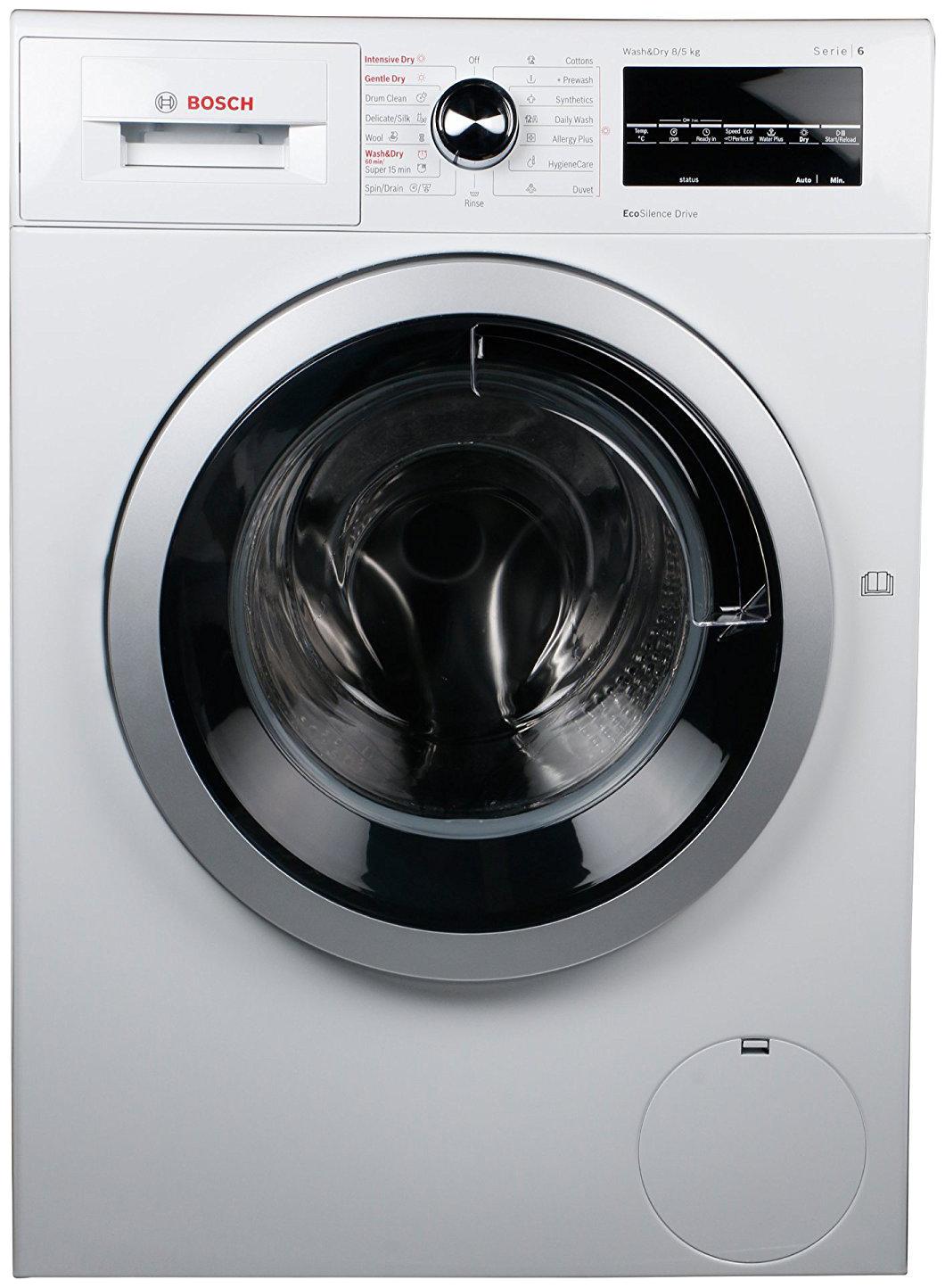 

Bosch 8 kg Fully Automatic Front Load Washing machine - WVG30460IN White