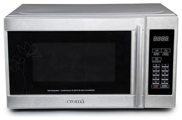 

Croma 20 L Solo Microwave Oven - CRM2025 Silver