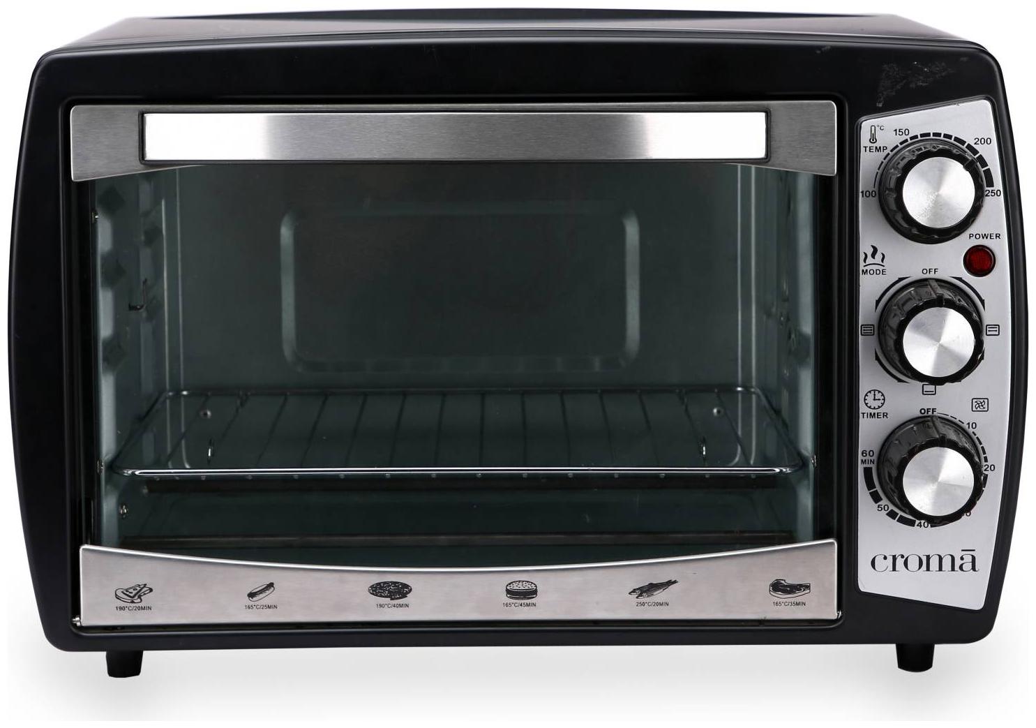

Croma 18 L Otg Microwave Oven - CRAO0061 Black