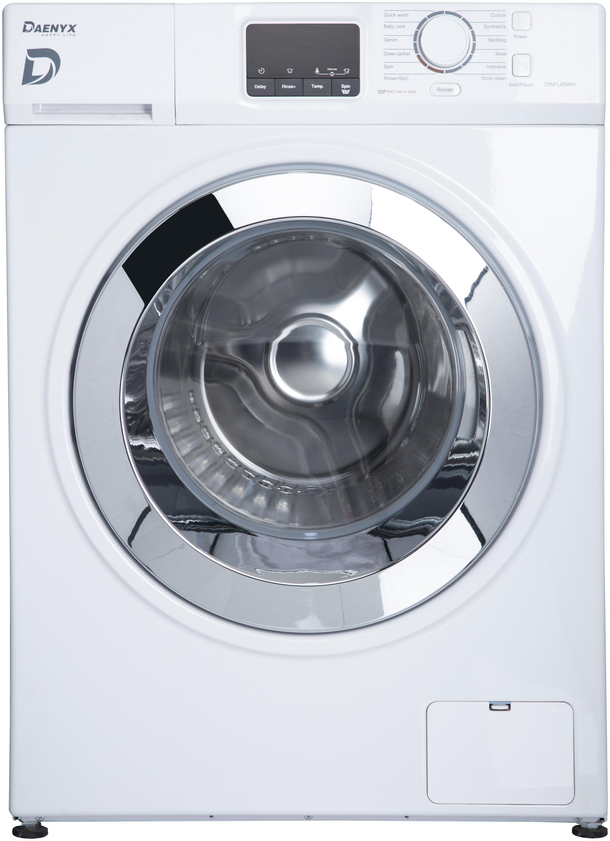 

DAENYX 6 5 kg Fully Automatic Front Load Washing machine - (DWFL65WH) White