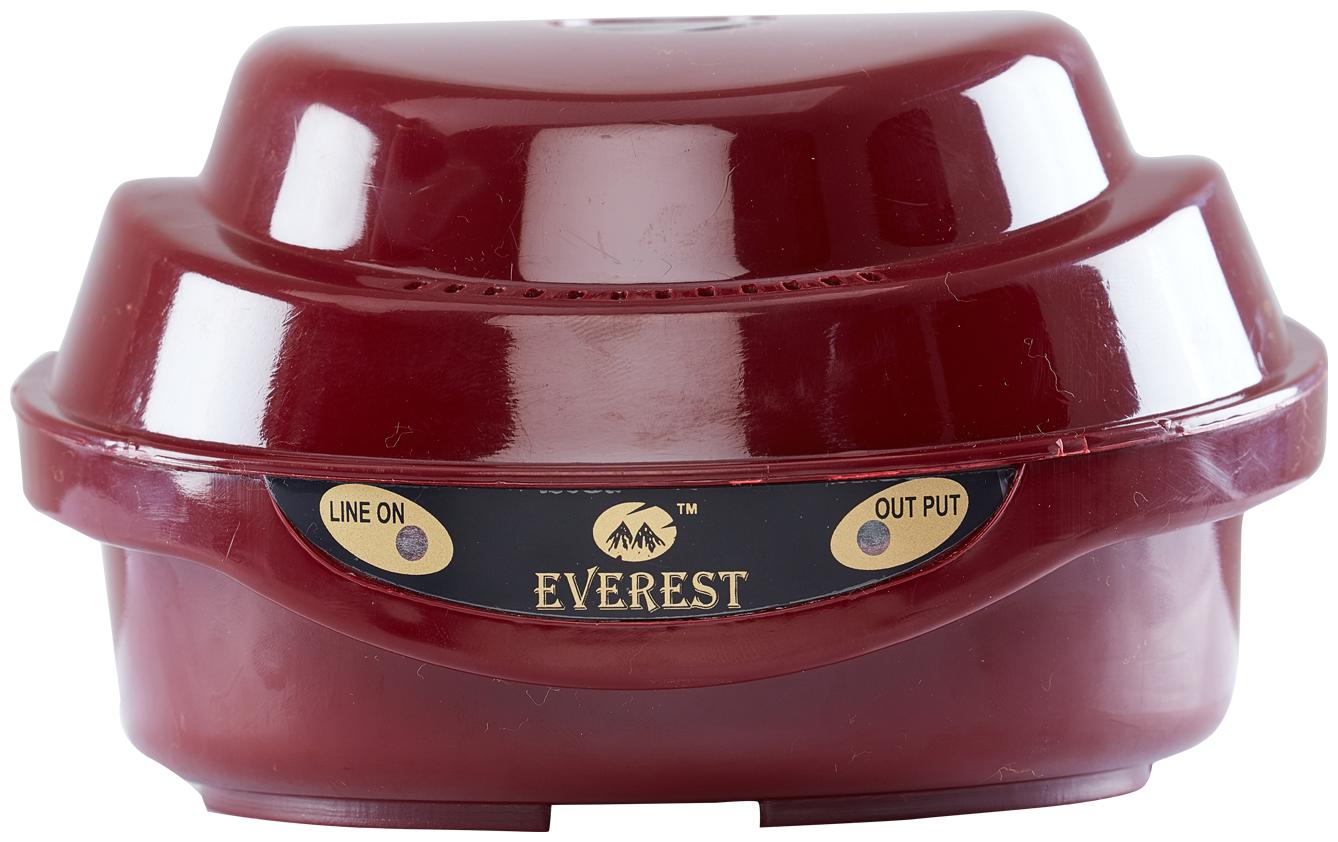 

Everest EPS 50 Voltage stabilizer Used For Single Door Refrigerator (100 Copper Winding)(170-270 V)Cherry Red