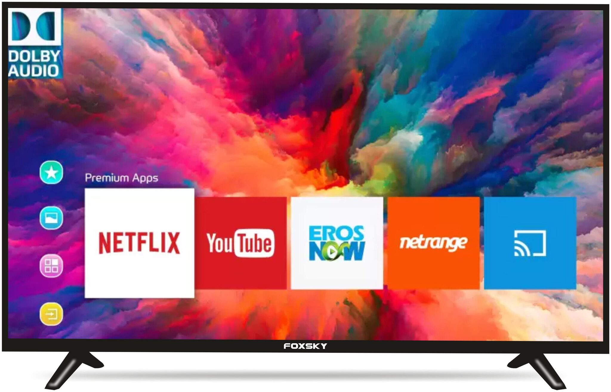 FOXSKY Smart 101 cm (40 inch) Full HD LED TV - 40FSFHS