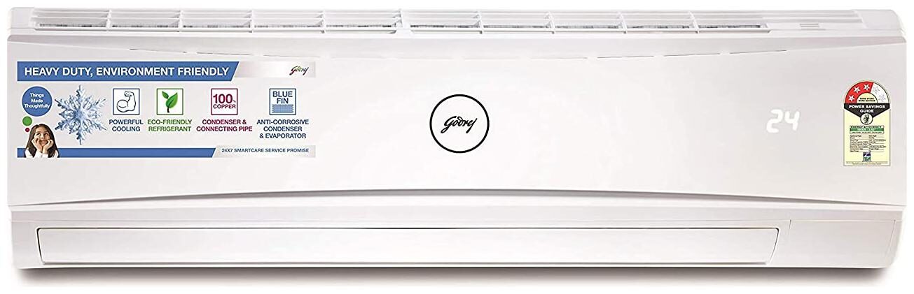 

Godrej 1 5 Ton 3 Star Split AC (GSC18KTC3-WSA White)