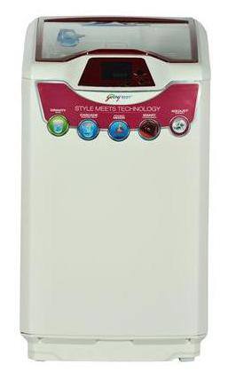 Godrej 6.5 kg Fully Automatic Top Load Washing Machine (WT Eon 651 PF Metallic Red Grey )
