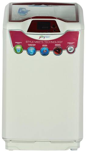 Godrej 6.5 kg Fully Automatic Top Load Washing Machine (WT Eon 651 PF Metallic Red Grey )
